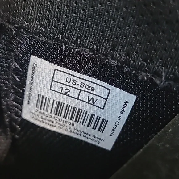 Haix Tactical Black Eagle Athletic 2.0T Boots Mens Size 12W - Picture 3 of 10